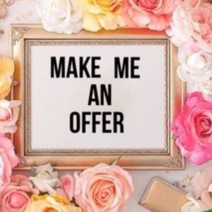 Accepting most offers!